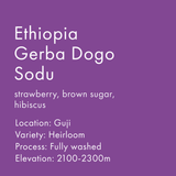 Ethiopia Gerba Dogo Sodu