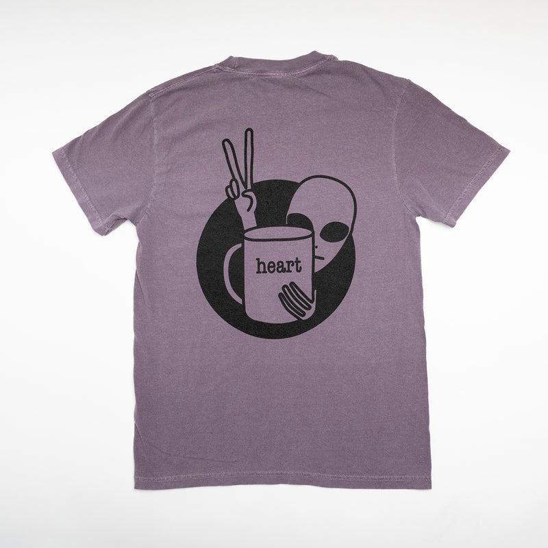 heart alien t-shirt