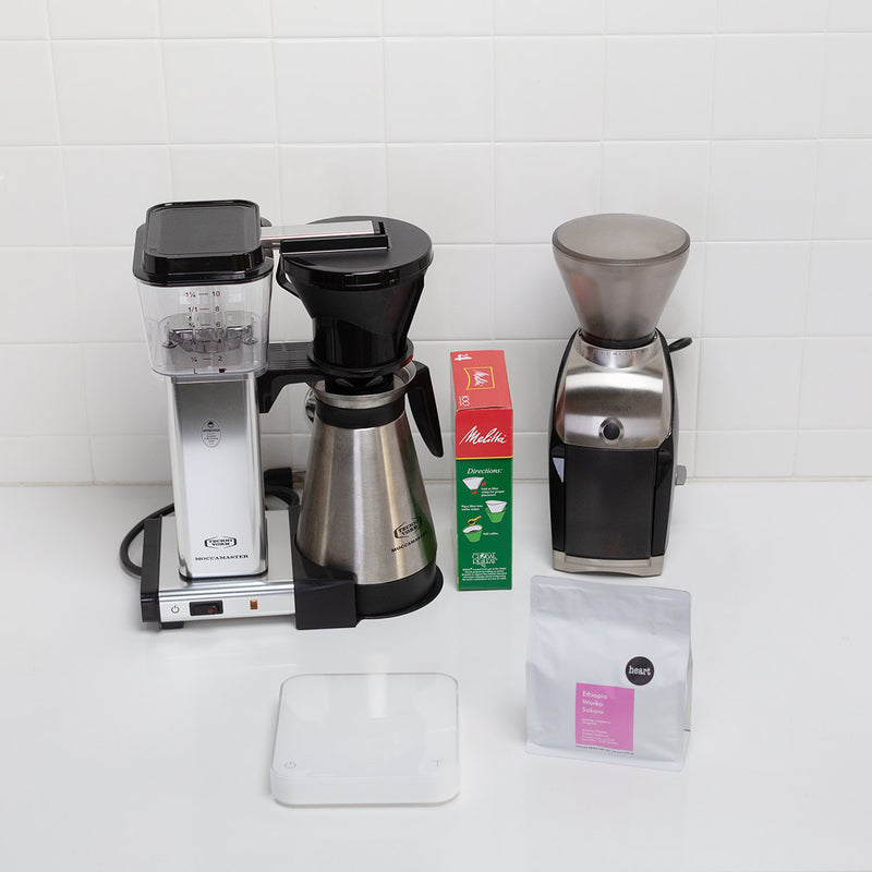 Coffee maker brew equipment