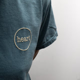 Blue heart t-shirt
