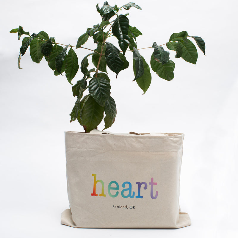 heart tote bag